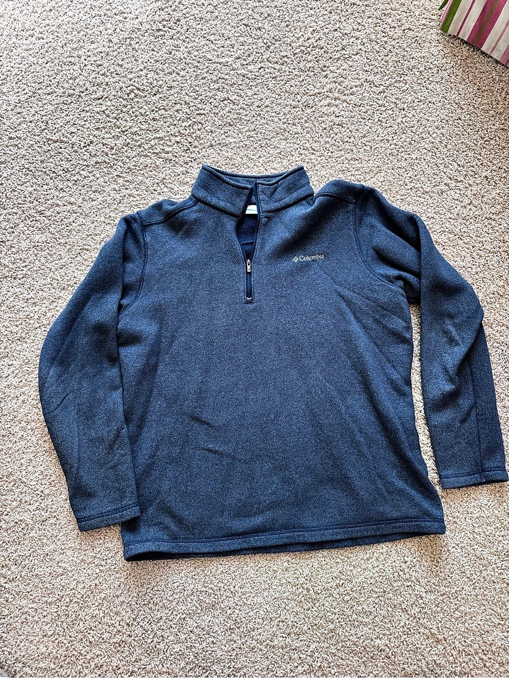 Columbia Fast Trek II Half-Zip Fleece Pullover Blue
